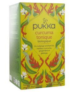 PUKKA INFUSION CURCUMA TONIQUE BIO INFUSETTE 20