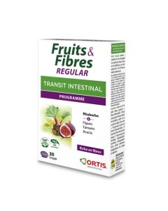 ORTIS FRUITS FIBRES REGULAR COMPRIME 45