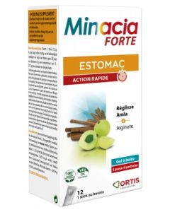 ORTIS MINACIA FORTE ESTOMAC GEL STICK 12G X12