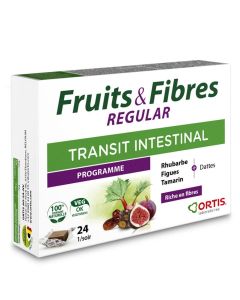 ORTIS FRUITS FIBRES REGULAR CUBE A MACHER 24