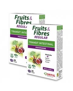 ORTIS FRUITS FIBRES REGULAR COMPRIME 15 -50% 2EME