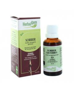 HERBALGEM SORBIER BOURGEON MACERAT GLYCE BIO 30ML