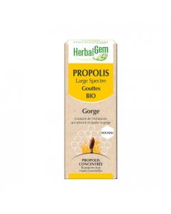 HERBALGEM PROPOLIS LARGE SPECTRE GOUTTES BIO 15ML