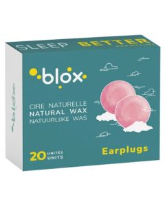 BLOX BOUCHON AURICULAIRE CIRE NATURELLE X20