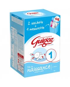 GUIGOZ 1 POUDRE SACHET 500G X2