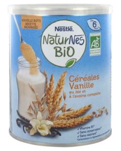 NESTLE NATURNES BIO CEREALES VANILLE 240G