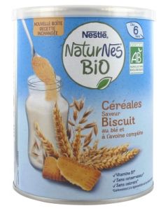 NESTLE NATURNES BIO CEREALES BISCUITE 240G