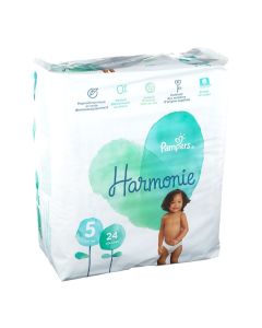 PAMPERS HARMONIE 5 CHANGE COMPLET +11KG 24