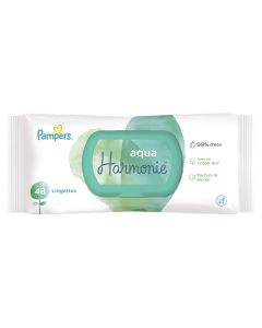 PAMPERS AQUA HARMONIE LINGETTE 48