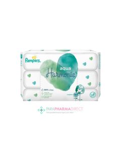 PAMPERS AQUA HARMONIE LINGETTE 48 X3