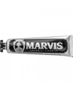 MARVIS NOIR DENTIFRICE AMARELLI REGLISSE 85ML