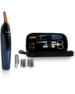 NT5180/15 Series 5000 - Tondeuse Nez, Oreilles, Sourcils + Kit manucure + Housse de rangement