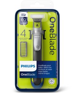 QP2530/20 ONEBLADE MANCHE 4 SABOTS BARBE CLIPSABLES QP2530/20