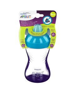 AVENT TASSE BEC ANTIFUITE SOUPLE VIOLET 300ML