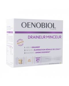 OENOBIOL DRAINEUR MINCEUR PECHE POUDRE STICK 21