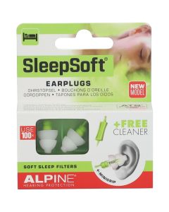 ALPINE SLEEPSOFT BOUCHON OREILLE PR DORMIR X2 +CAD