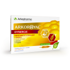 Arkoroyal Dynergie Ginseng-Gelée Royale-Propolis 20 ampoules de 10 ml