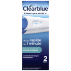 Test de grossesse Clearblue Détection Rapide, Kit avec 2 tests