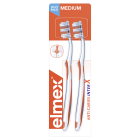 ELMEX PROTECTION-CARIES BROSSE A DENTS MANUELLE MEDIUM STAND DUO x10