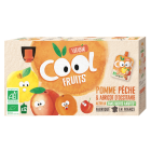 Cool Fruits La Pat&#039; Patrouille Pomme Pêche Abricot Bio