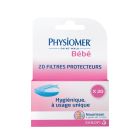 Physiomer Bébé - 20 filtres protecteurs pour le mouche bébé Physiomer