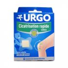 Urgo - Pansement Genou Cicatrisation rapide - Résistant à l&#039;eau - Compresse hydro-colloïde - x 6