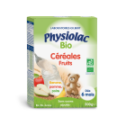 PHYSIOLAC CEREALES FRUITS 200G CERTBIO