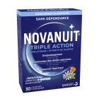NOVANUIT TRIPLE ACTION - Complément Alimentaire - Sommeil - 30 comprimés