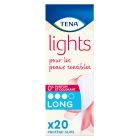 TENA lights sensitive protège-slips long x20