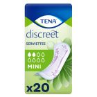 Serviettes TENA Discreet Ultra Mini x20