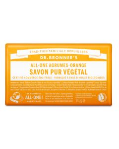Pain de savon agrumes-orange 140 g BIO