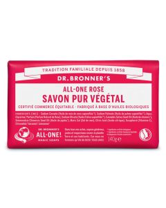 Pain de savon à la rose 140 g BIO