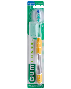 BROSSE A DENTS GUM TECHNIQUE + MEDIUM COMPACTE 493
