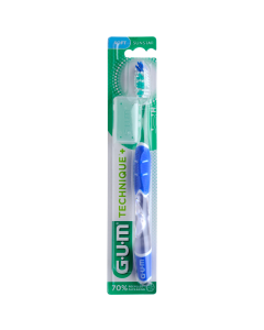 BROSSE A DENTS GUM TECHNIQUE + SOUPLE COMPACTE 491