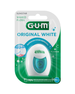 FIL DENTAIRE GUM ORIGINAL WHITE 30M  2040