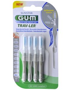 BROSSETTE INTERDENTAIRE GUM TRAVLER 2.0MM 1618