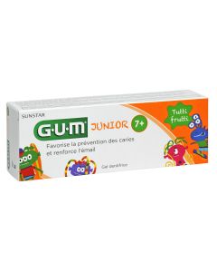 GEL DENTIFRICE GUM JUNIOR 7-12 ANS 50ML