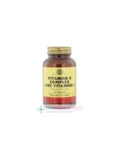 SOLGAR B COMPLEXE + VITAMINE C COMPRIME 100