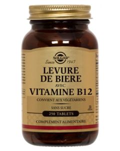 SOLGAR LEVURE BIERE COMPRIME 250