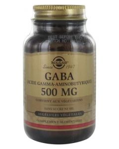 SOLGAR GABA 500MG GELULE VEGETALE 50