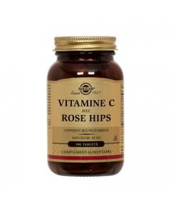 SOLGAR VITAMINE C  500MG AV ROSE HIPS COMPRIME 100