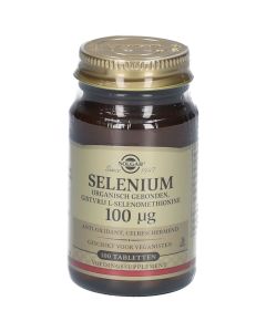 SOLGAR SELENIUM 100MCG COMPRIME 100