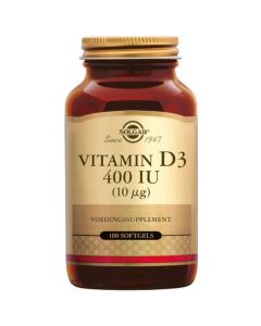 SOLGAR VITAMINE D3 CAPSULE MOLLE 100