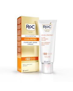 RoC Soleil Protect Fluide Lissant Visage Anti-Âge SPF50+ 50ml