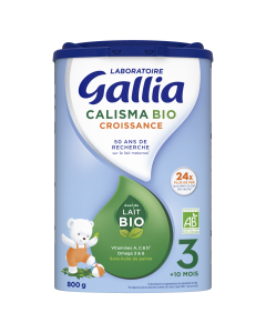LABORATOIRE GALLIA CALISMA Croissance bio 800g Dès 1O mois