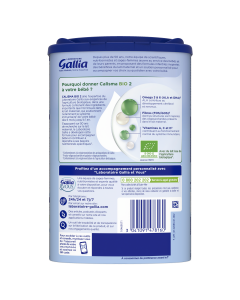 LABORATOIRE GALLIA CALISMA BIO 2ème age 800g de 6 à 12 Mois