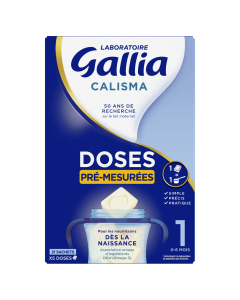 LABORATOIRE GALLIA CALISMA 1er âge 479 G De 0 à 6 mois