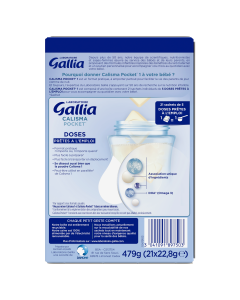 LABORATOIRE GALLIA CALISMA 1er âge 479 G De 0 à 6 mois