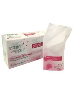 Mouchoirs NT COTON pack 6 x 8