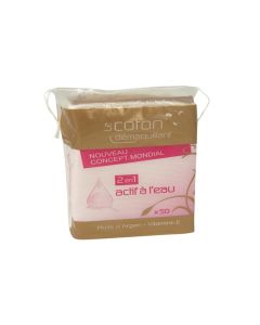 Coton démaquillant imprégné d'huile d'Argan